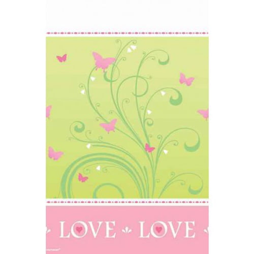 1ct Wedding and Bridal Shower Love Is Patient Tablecover 
